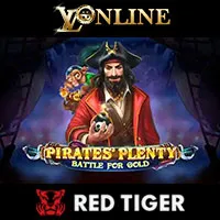 slot Pirates' Plenty Battle for Gold Red Tiger